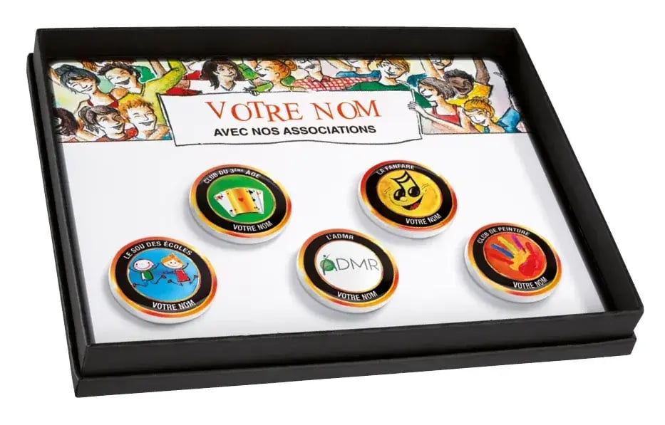 Fèves personnalisées association et culturelle