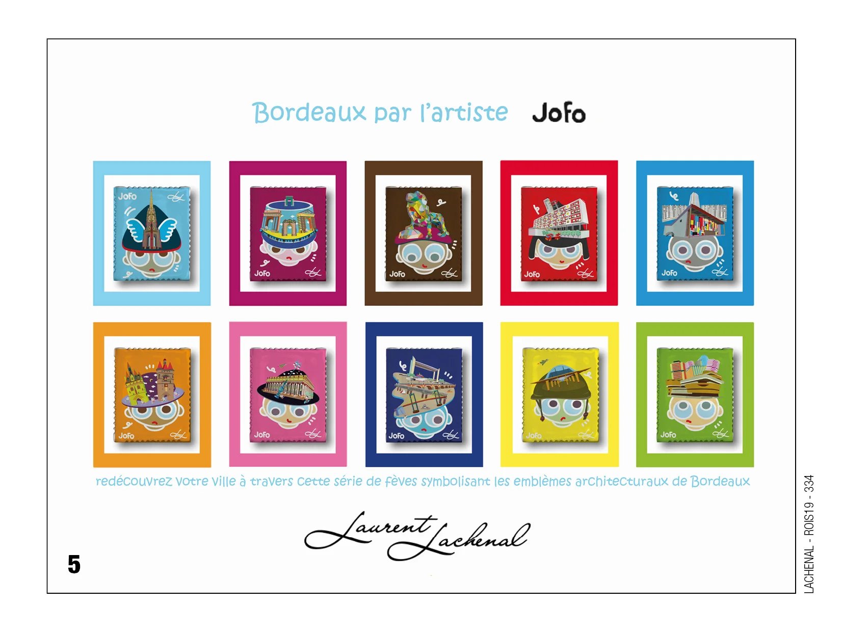 Fèves personnalisées artiste Jofo