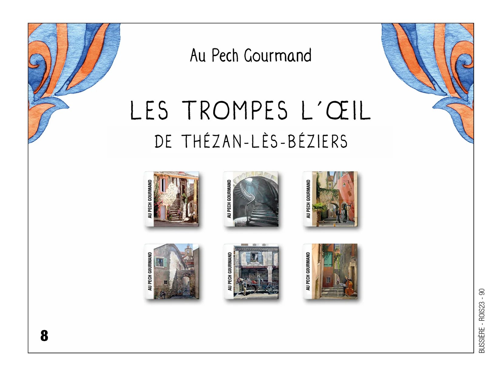 Fèves personnalisées les trompes l'oeil
