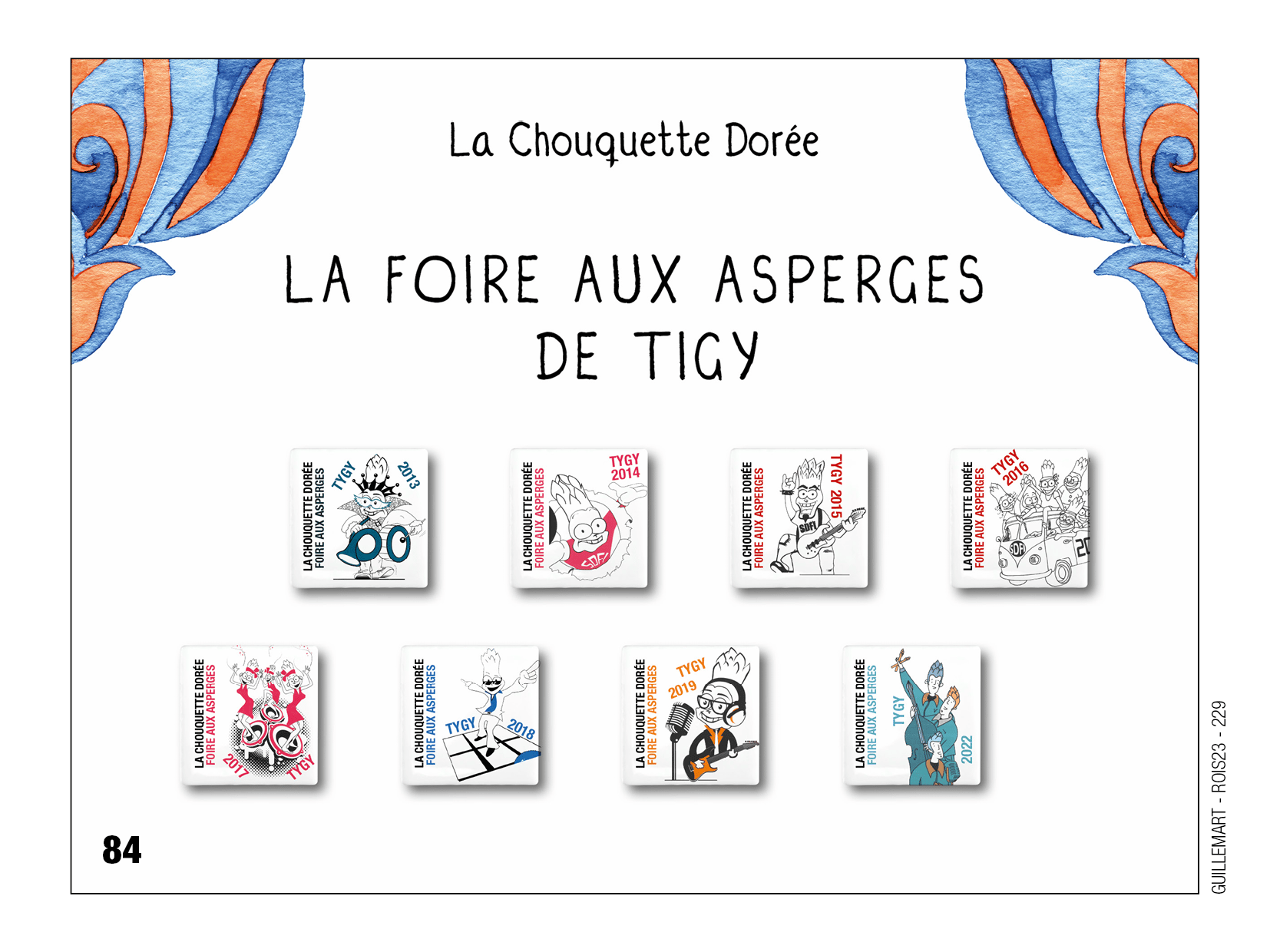 Fèves personnalisées, boulangerie La Chouquette Dorée à Tigy