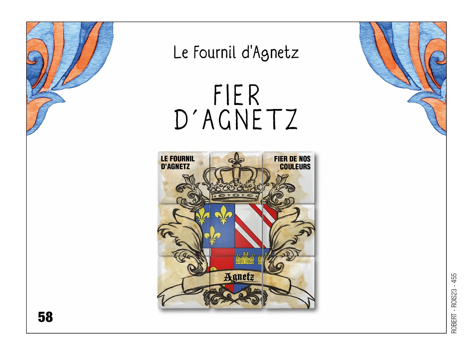 Fèves personnalisées de la boulangerie le Fournil d'agnetz