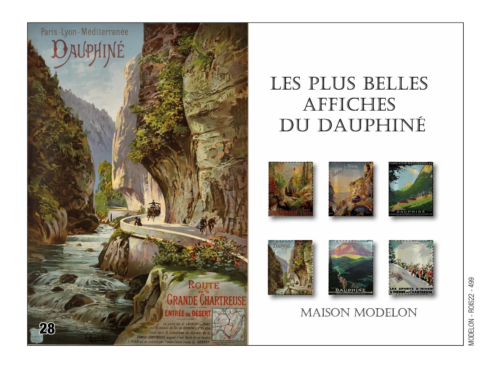 Fèves personnalisées les plus belles affiches du dauphiné