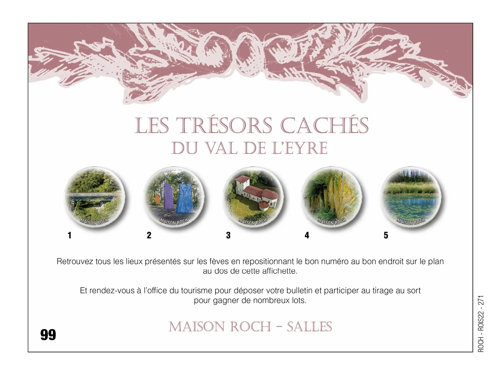 Fèves personnalisées boulangerie Maison Roch au Val de l'Eyre
