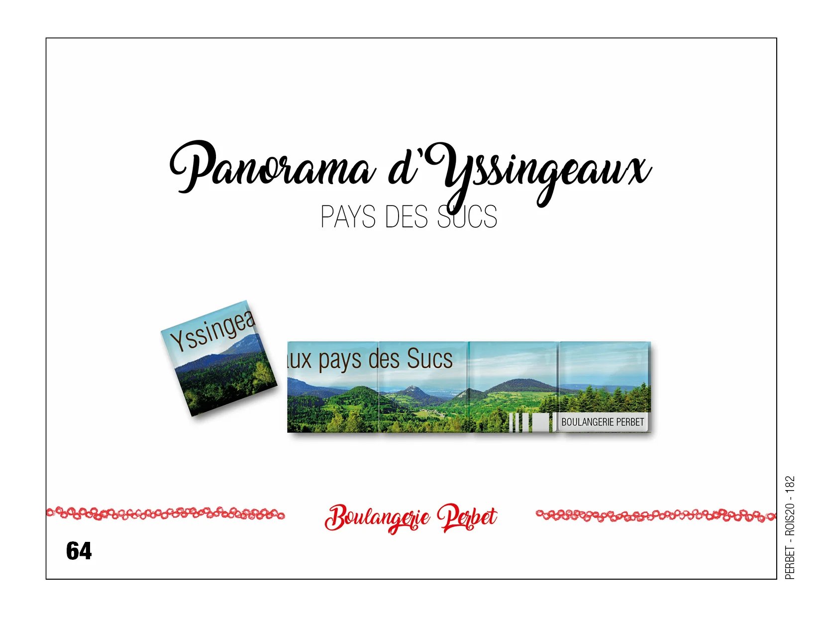 Fèves personnalisées boulangerie Perbet Yssingeaux