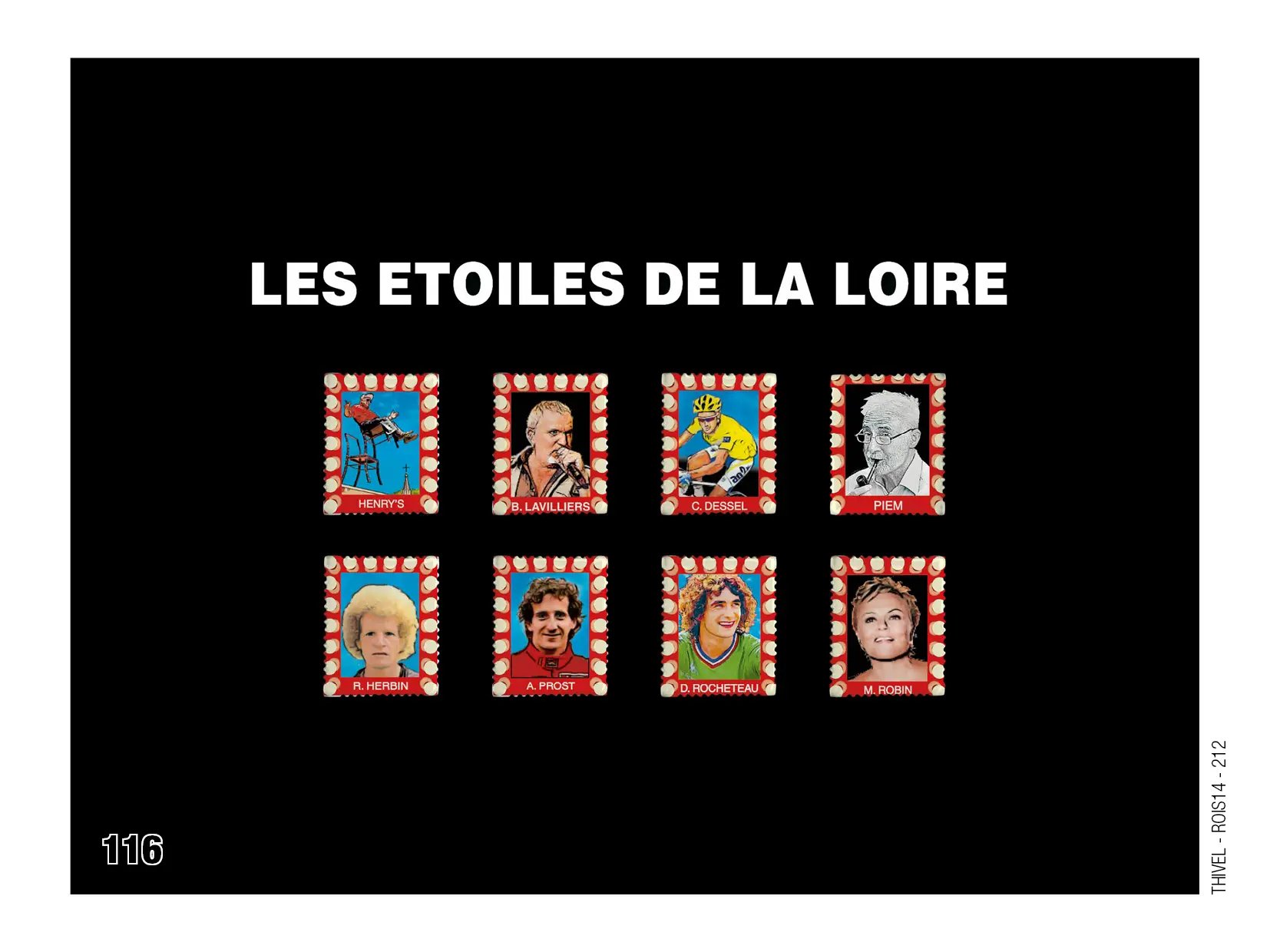 Fèves personnalisées célébrités Loire