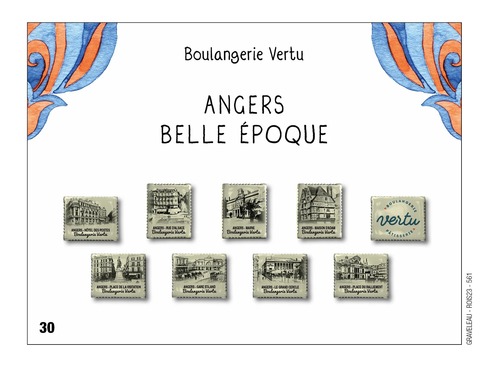 Fèves personnalisées images anciennes