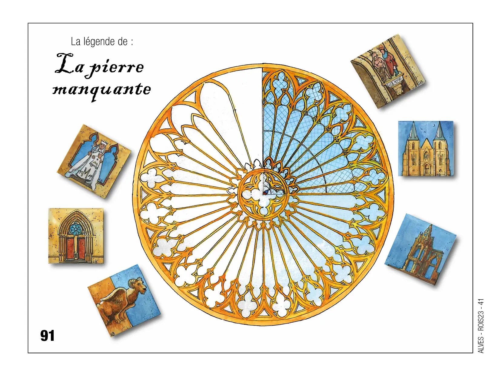 Fèves personnalisées la pierre manquante