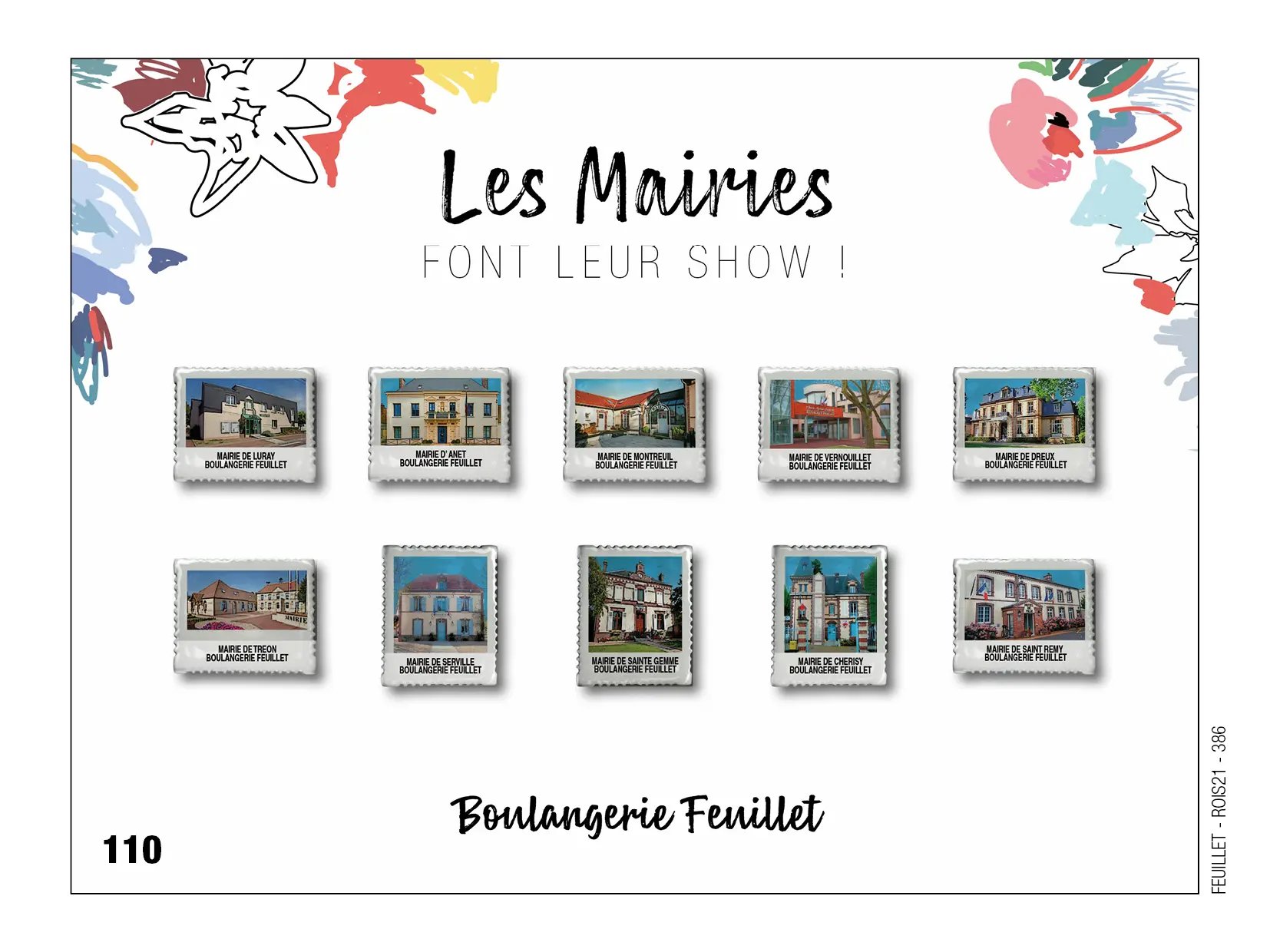Fèves personnalisées Les  Mairies