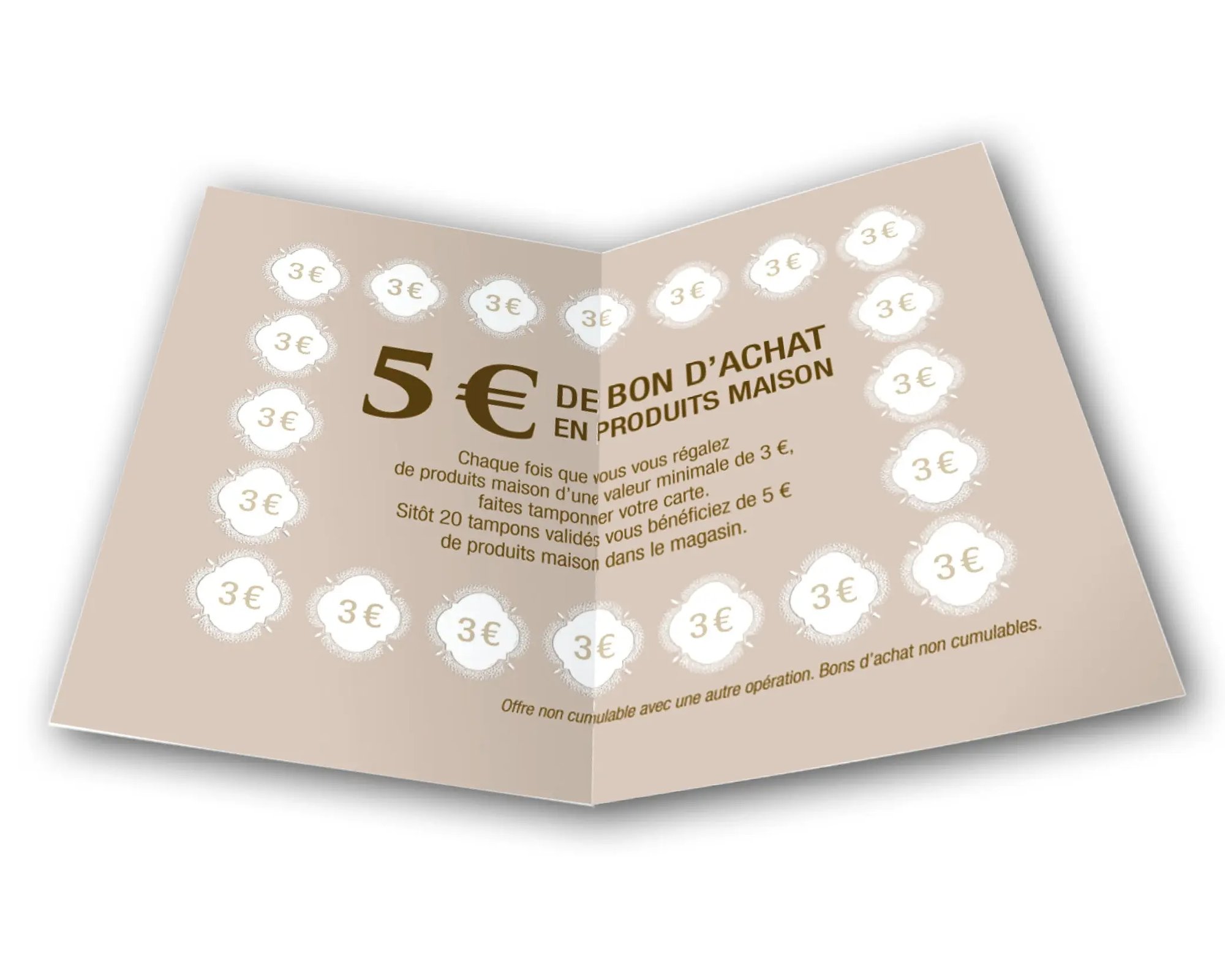 La carte de fidélité pour la boulangerie