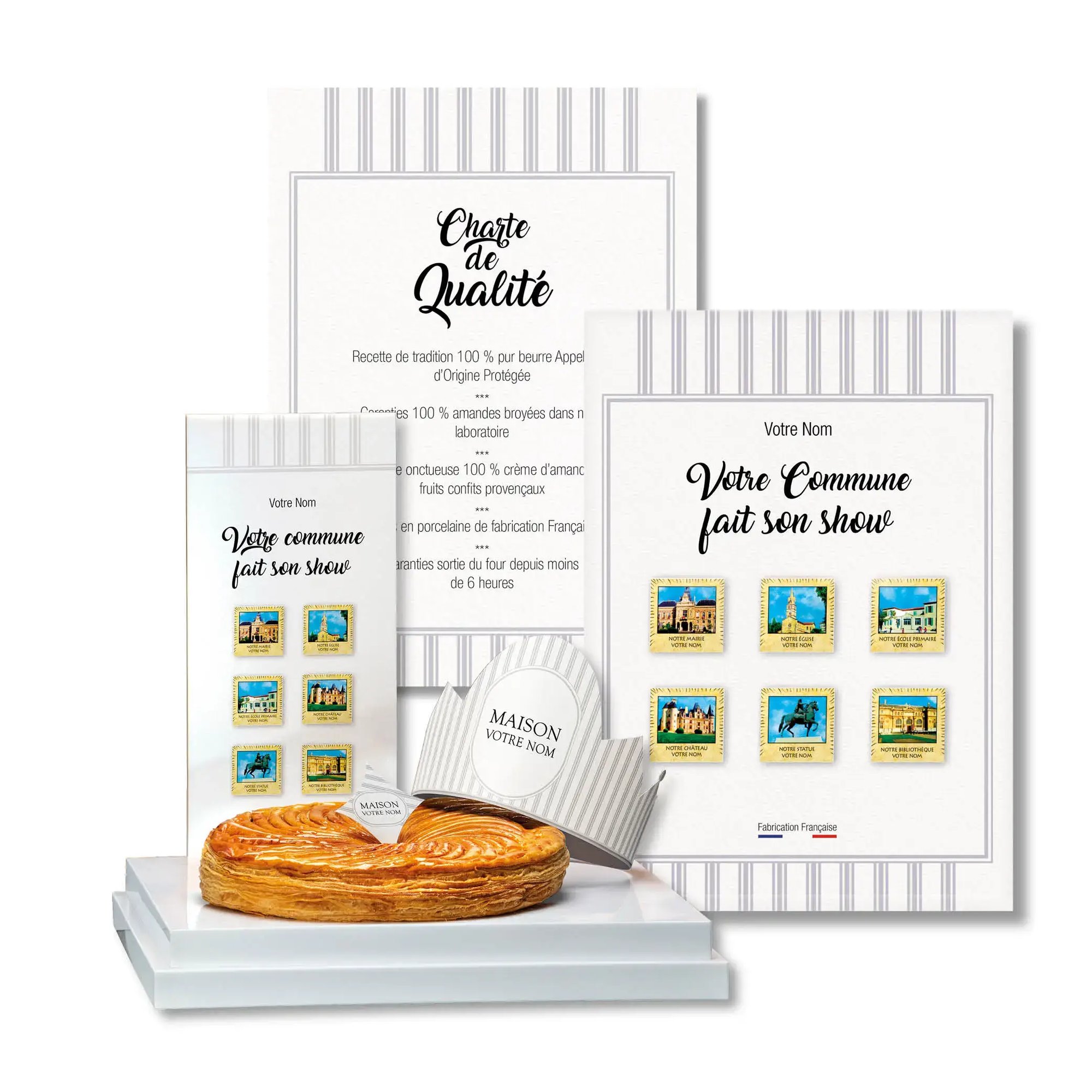 Affiches et présentoir pour l'épiphanie